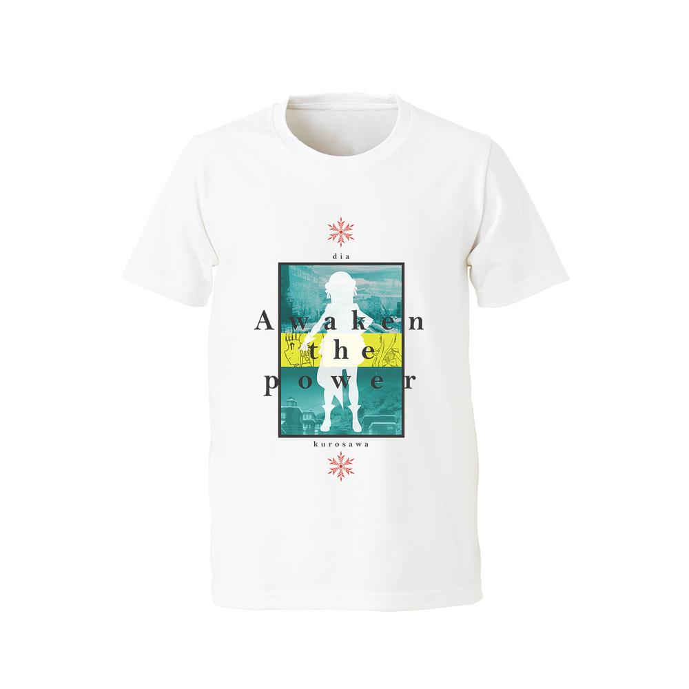 『ラブライブ!サンシャイン!!』黒澤ダイヤ Awaken the power Tシャツレディース【202510再販】
