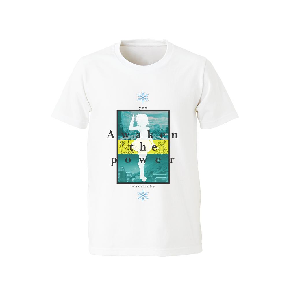 『ラブライブ!サンシャイン!!』渡辺 曜 Awaken the power Tシャツメンズ【202503再販】
