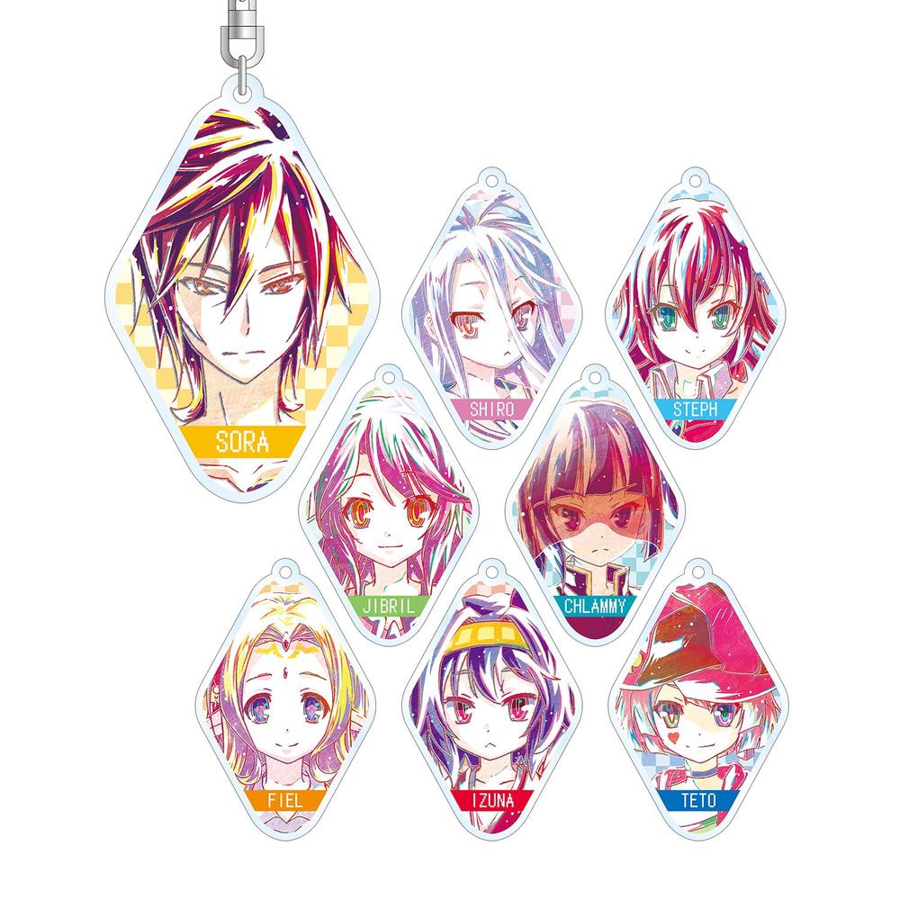 『ノーゲーム・ノーライフ』トレーディング Ani-Art アクリルキーホルダー(単位/BOX)【202603再販】