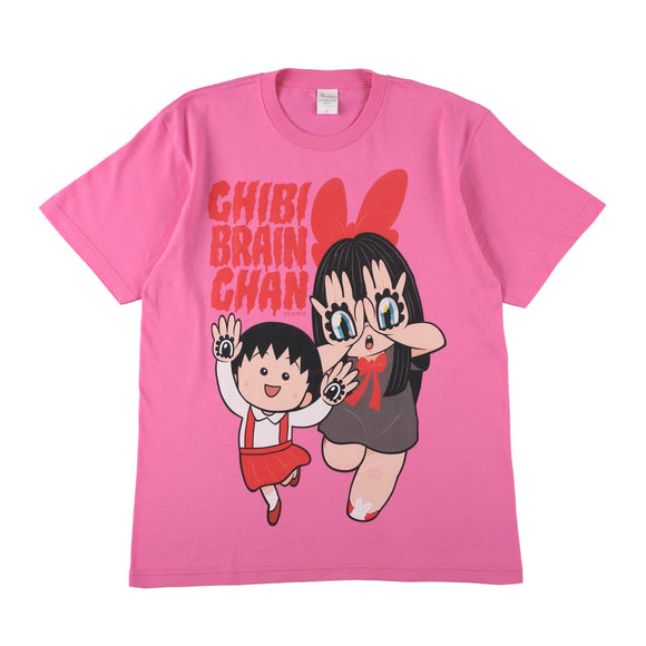 ちびまる子ちゃん』CHIBI BRAIN CHAN T-shirt ピンク Sサイズ – Anime 