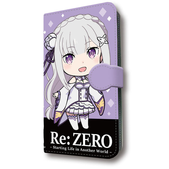 『Re:ゼロから始める異世界生活』手帳型スマートフォンケースA[エミリア]【202407再販】