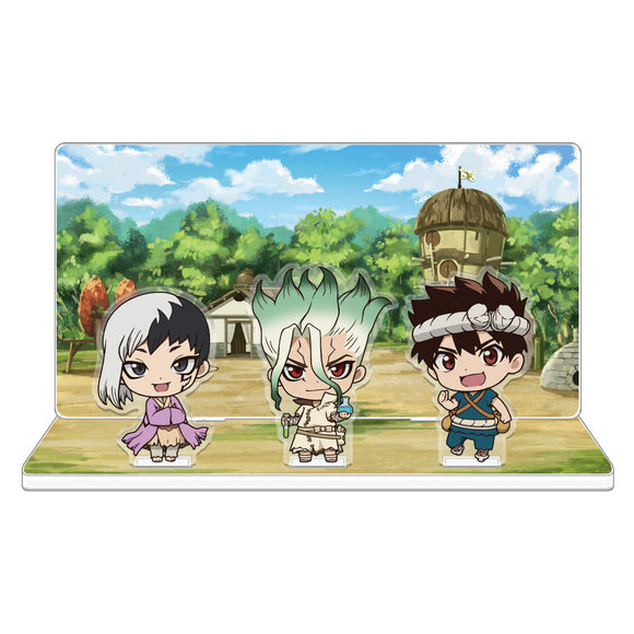 『Dr.STONE』アクリルジオラマA[千空&クロム&ゲン]【202411再販】