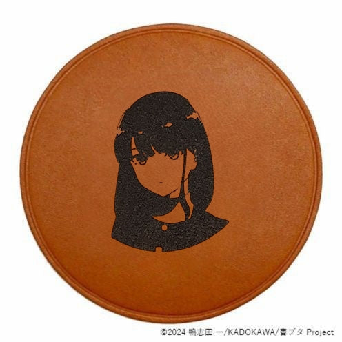 『青春ブタ野郎はサンタクロースの夢を見ない』レザーコースター 赤城 郁実