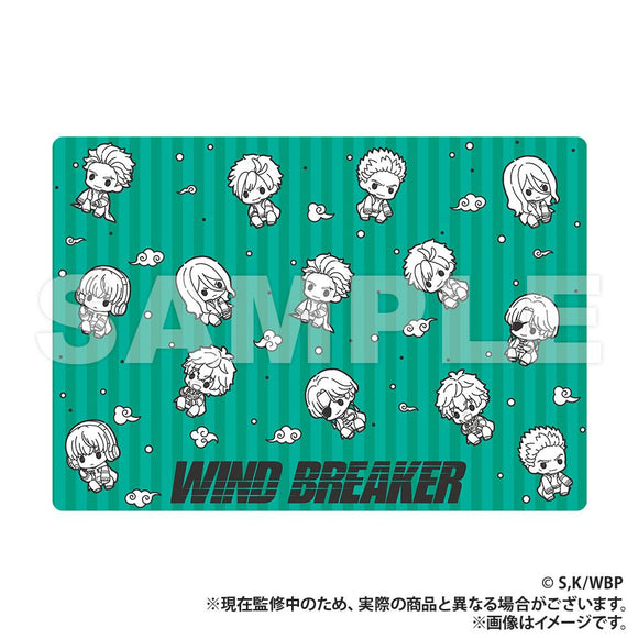 『WIND BREAKER』ふわふわブランケット_グリーンver.(ぷちきゅんシリーズ)