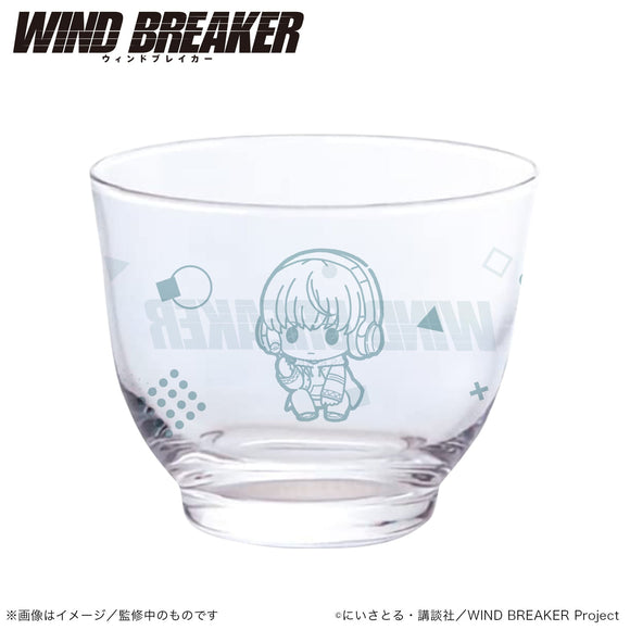 『WIND BREAKER』冷茶グラス_梶蓮(ぷちきゅんシリーズ)
