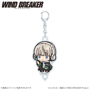 『WIND BREAKER』連結アクリルキーホルダー_梶蓮(ぷちきゅんシリーズ)