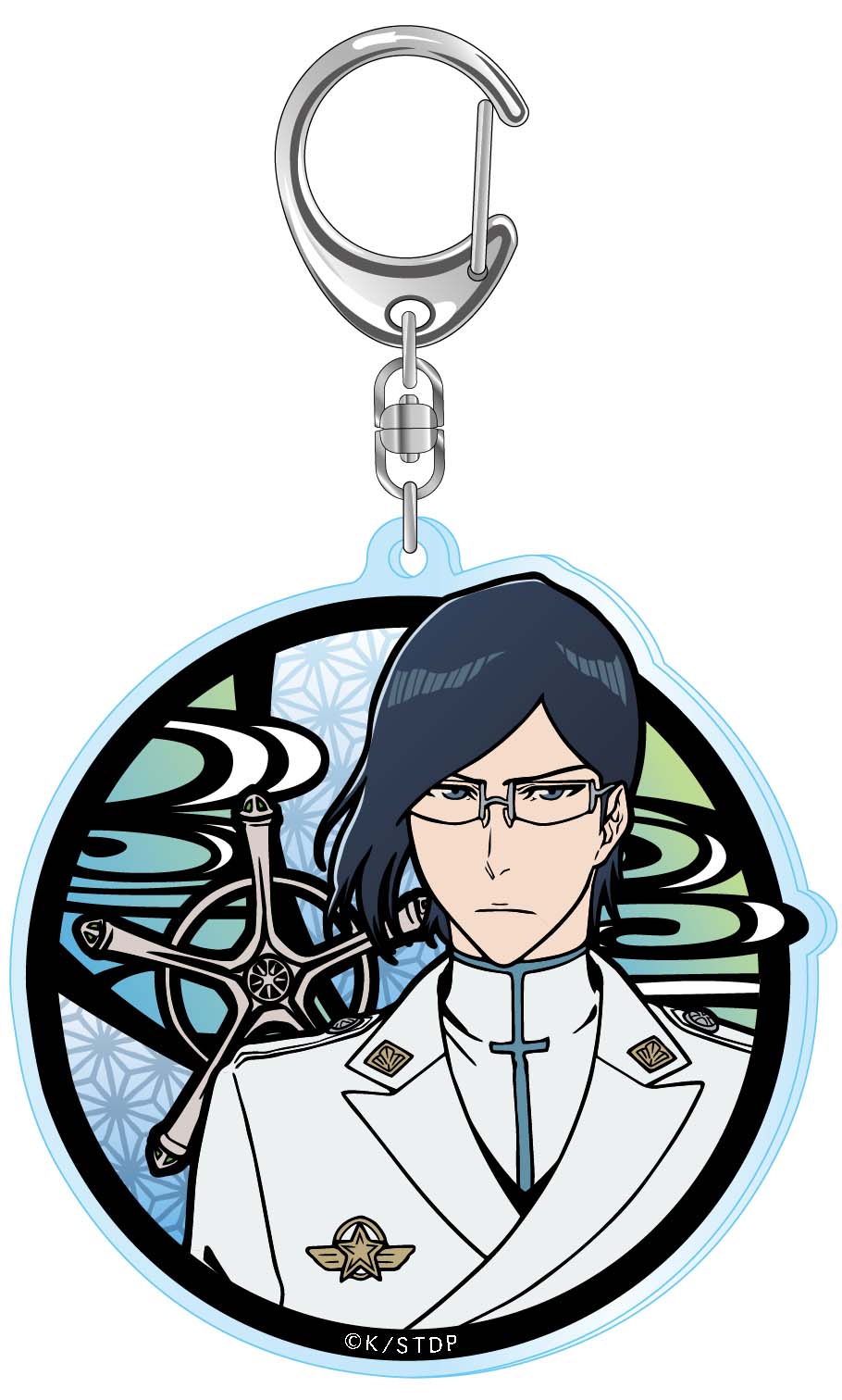 BLEACH』切り絵シリーズ アクリルキーホルダー 朽木ルキア – Anime