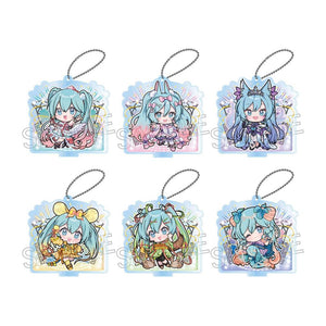 『初音ミク』あやかしステージ アクリルキーチェーン BOX(6個入)