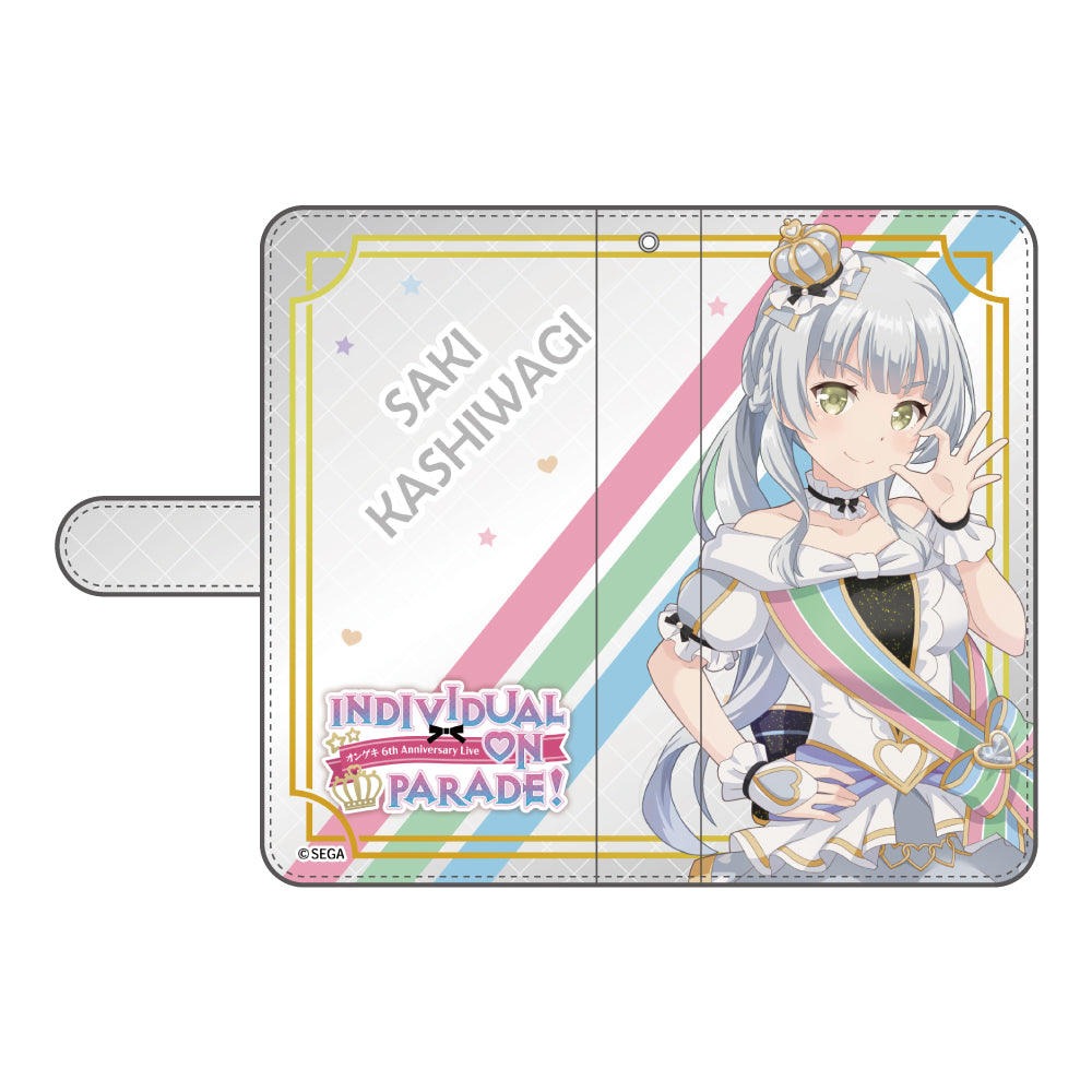 オンゲキ_手帳型スマホケース　柏木咲姫 オンゲキ 手帳型スマホケース 柏木咲姫[みどびよ！]《在庫切れ》