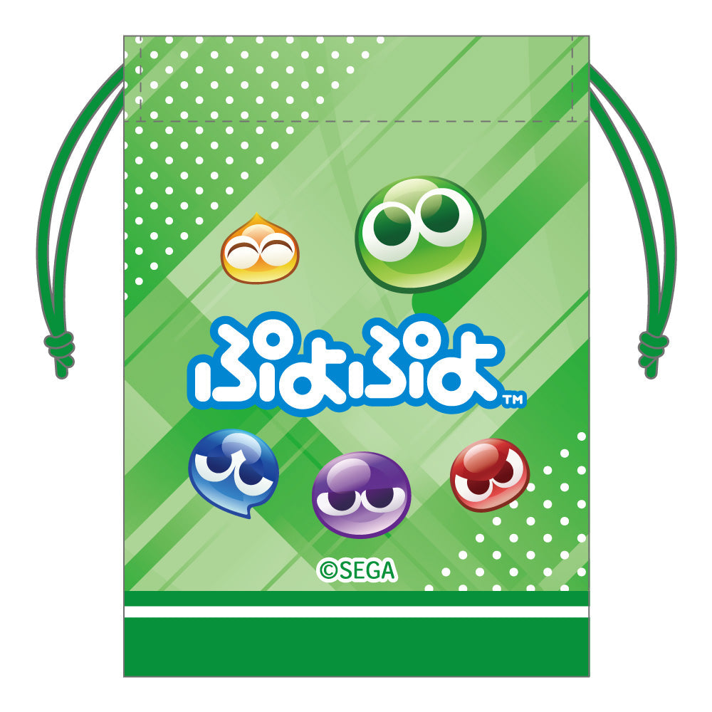 『ぷよぷよ』ミニ巾着 闇の貴公子サタン&カーバンクル