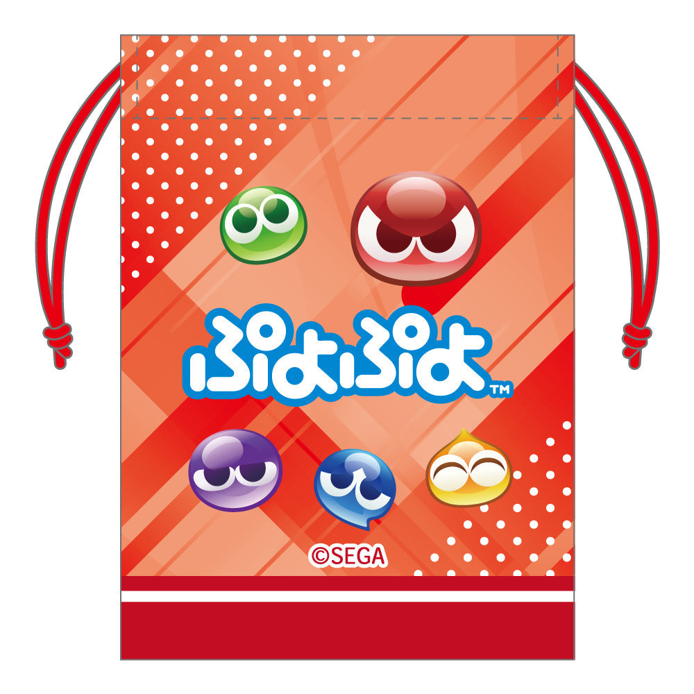 『ぷよぷよ』ミニ巾着 にゃんこのあやしいクルーク