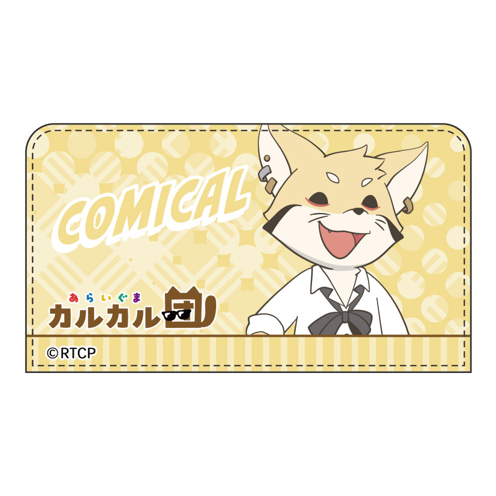 『あらいぐま カルカル団』ミニウォレット コミカル