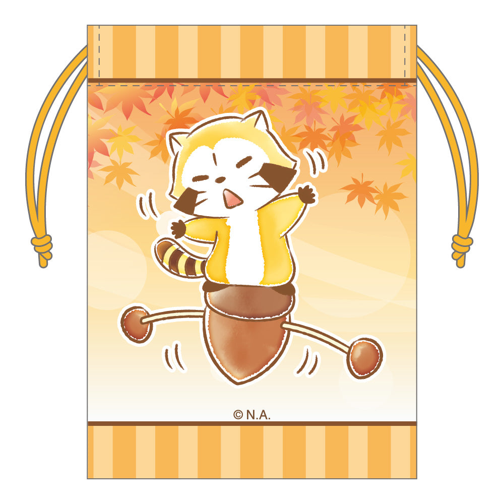 『ラスカル』秋ver. ミニ巾着 B