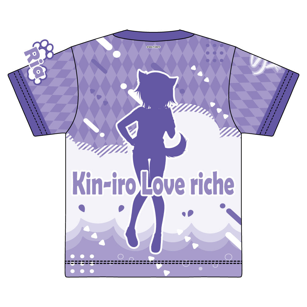 『金色ラブリッチェ』描き下ろし フルグラフィックTシャツ 僧間理亜 わんこver.