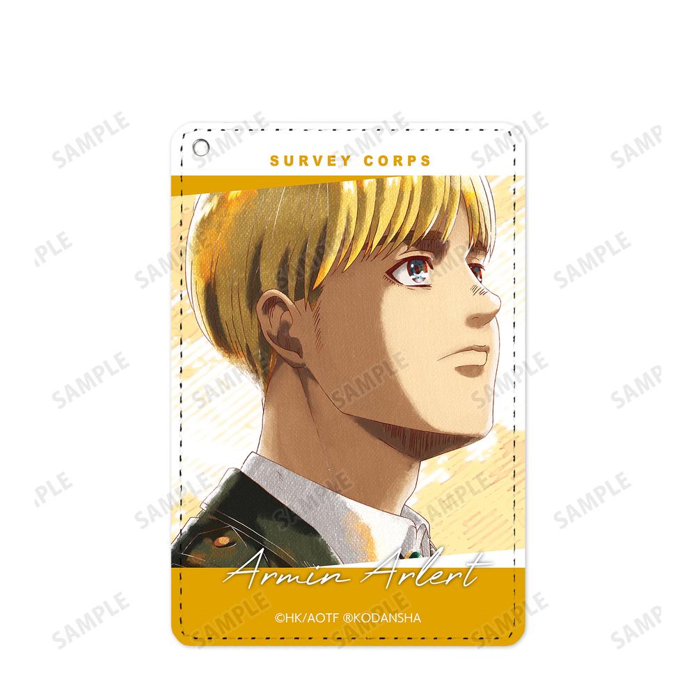 『進撃の巨人』アルミン Ani-Art aqua label 1ポケットパスケース【202504再販】
