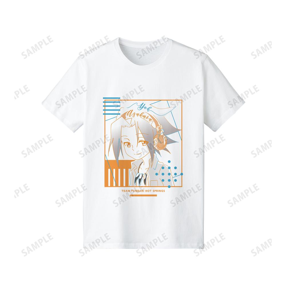 『SHAMAN KING』麻倉 葉 lette-graph Tシャツメンズ【202505再販】