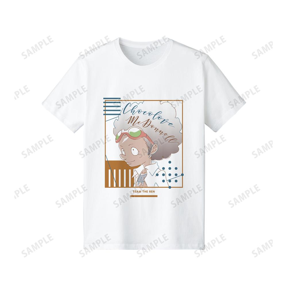 『SHAMAN KING』チョコラブ・マクダネル lette-graph Tシャツレディース【202505再販】