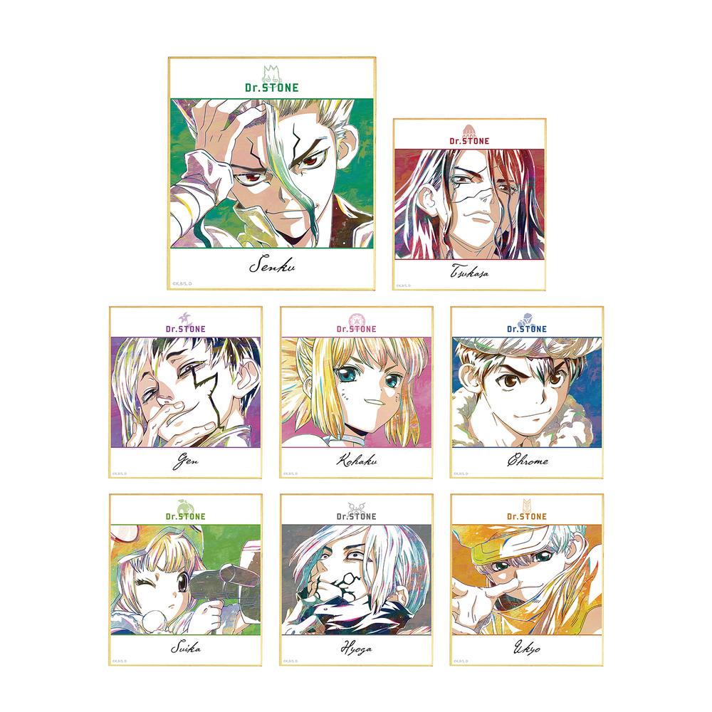『Dr.STONE』トレーディング Ani-Art ミニ色紙(単位/BOX)【202510再販】