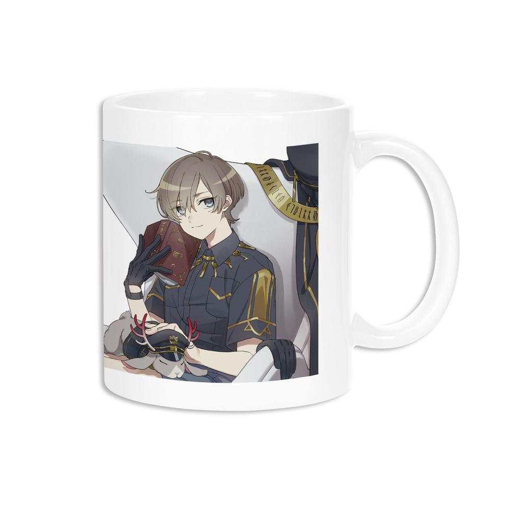 『MILGRAM -ミルグラム-』描き下ろしイラスト エス&ジャッカロープ 休息中ver. マグカップ【202510再販】