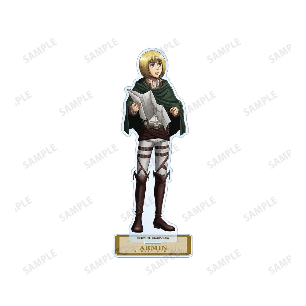 Amazon.co.jp: HIS アニ旅 アクリルスタンド 缶バッジ アルミン