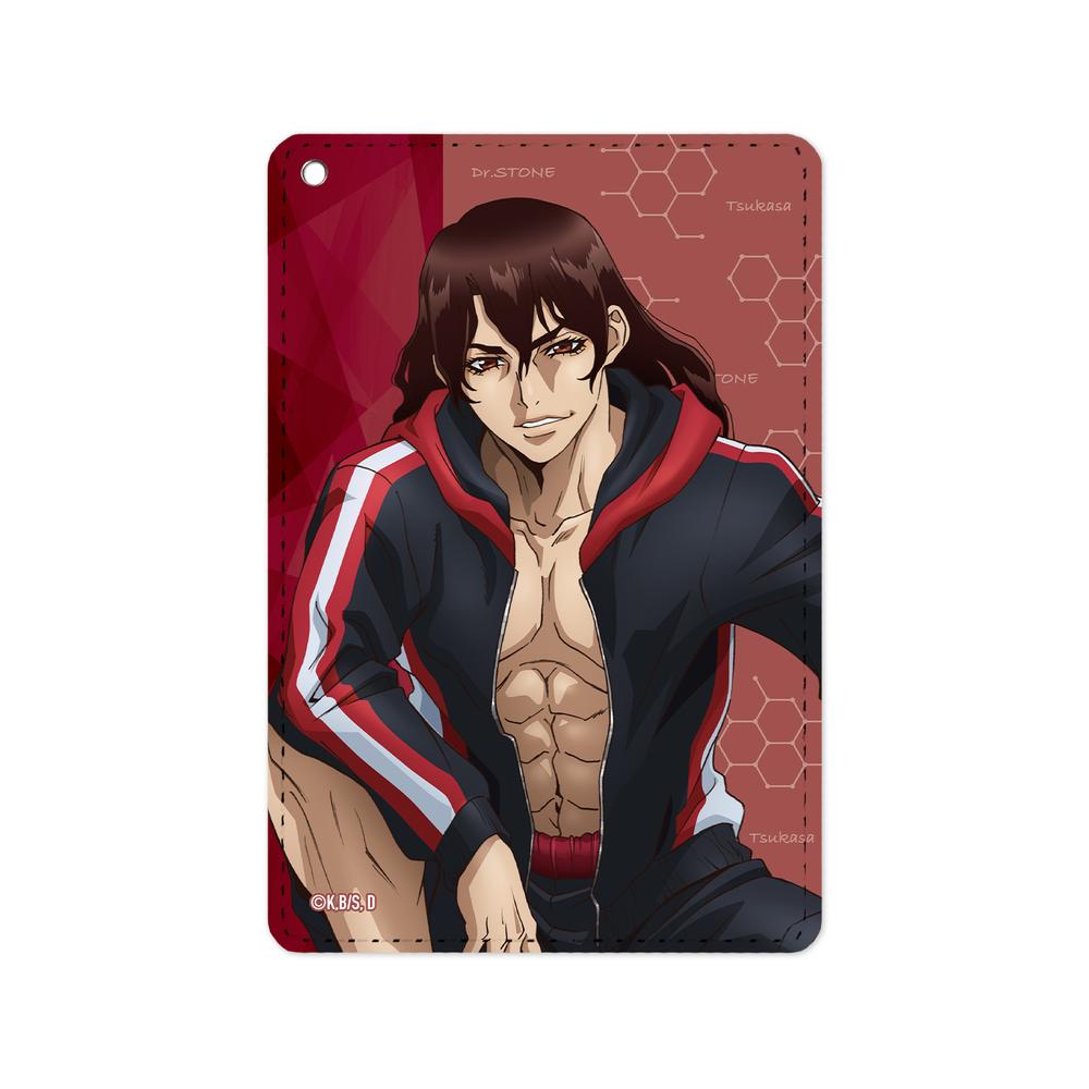 『Dr.STONE』描き下ろしイラスト 獅子王司 石化前ver. 1ポケットパスケース【202510再販】