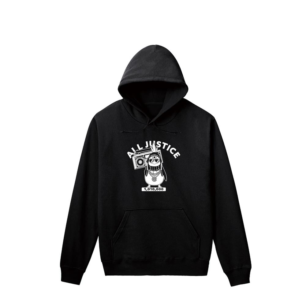 『CHUNITHM』チュウニペンギン ALL JUSTICE パーカーメンズ【202510再販】