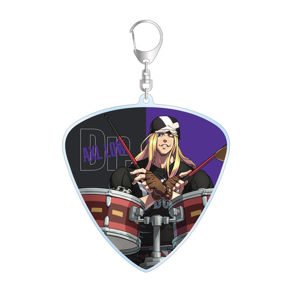 『GUILTY GEARTM -STRIVE-』描き下ろしイラスト アクセル=ロウ バンドver. ピック型BIGアクリルキーホルダー【202508再販】