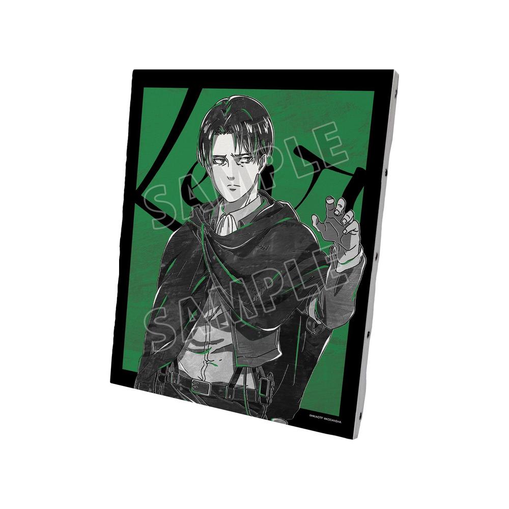 『進撃の巨人』リヴァイ Ani-Art BLACK LABEL キャンバスボード【202603再販】
