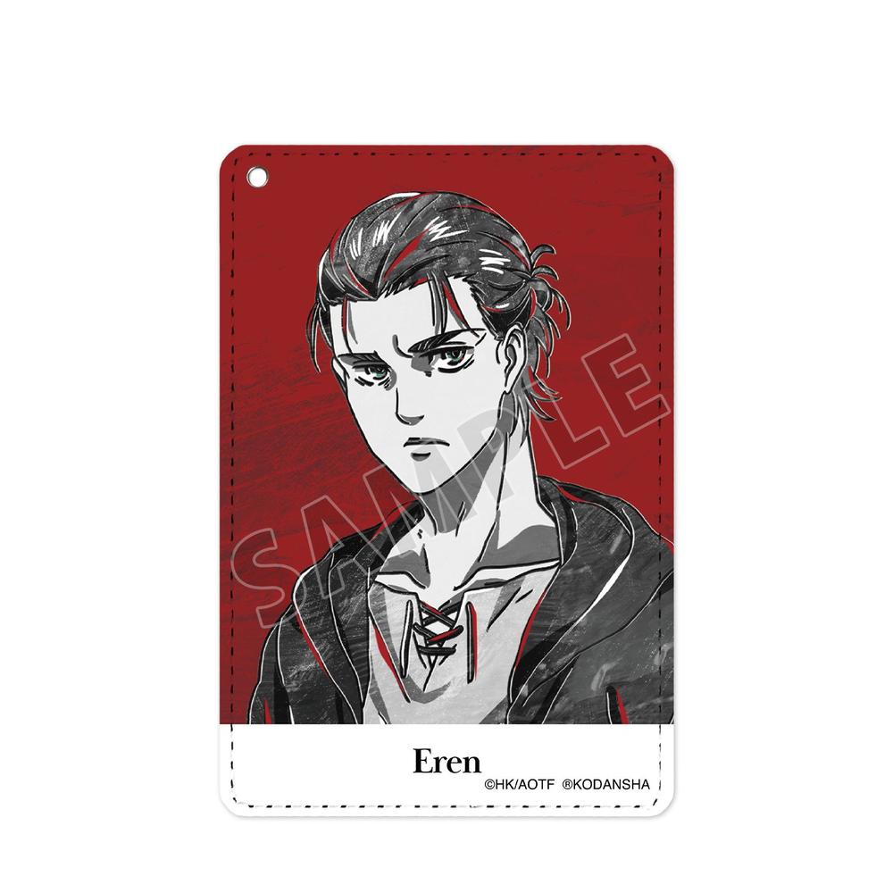 『進撃の巨人』エレン Ani-Art BLACK LABEL 1ポケットパスケース【202604再販】