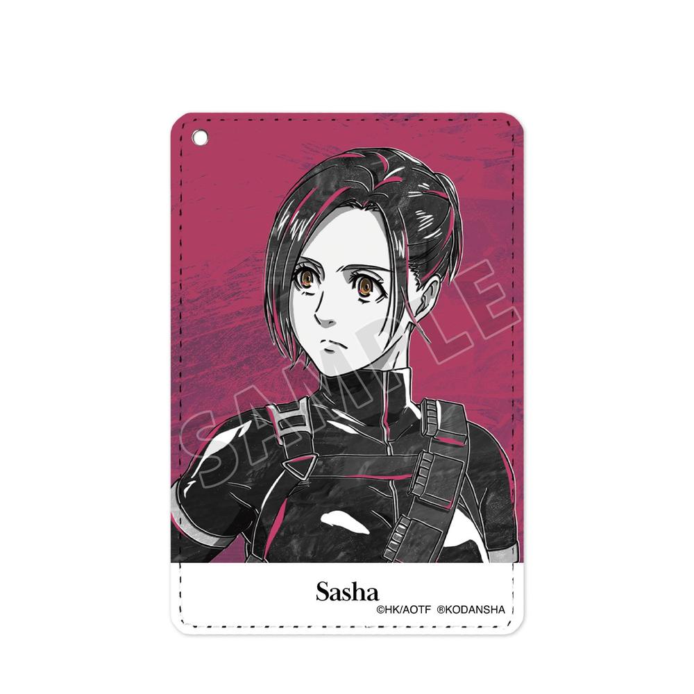 『進撃の巨人』サシャ Ani-Art BLACK LABEL 1ポケットパスケース【202604再販】