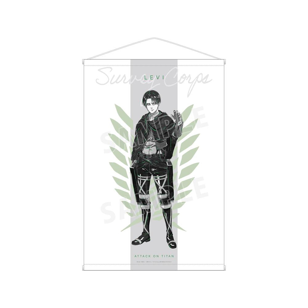 『進撃の巨人』リヴァイ Ani-Art BLACK LABEL B2タペストリー【202507再販】