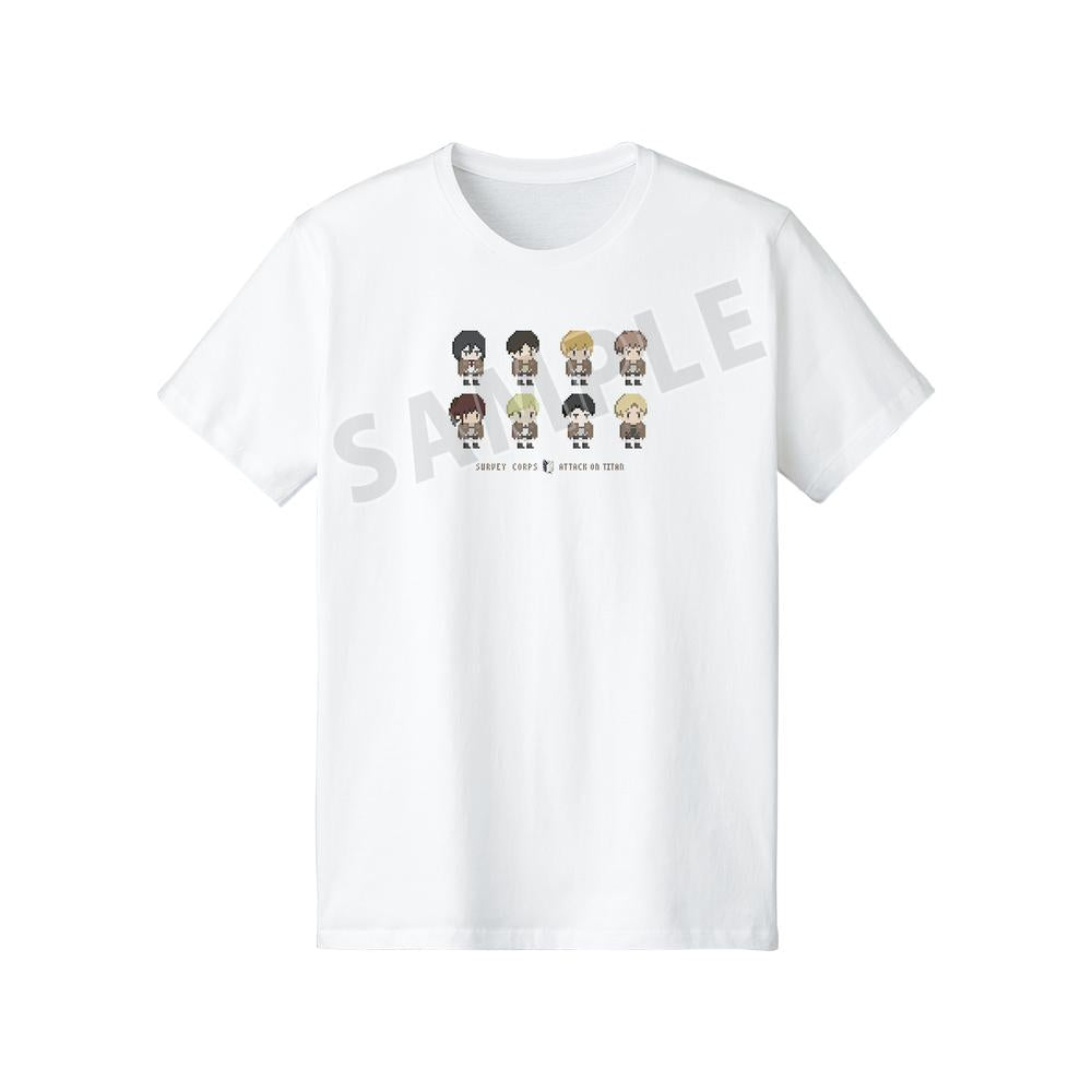 『進撃の巨人』Tシャツ(ワンナイト人狼コラボドット絵ver.)メンズ【202507再販】