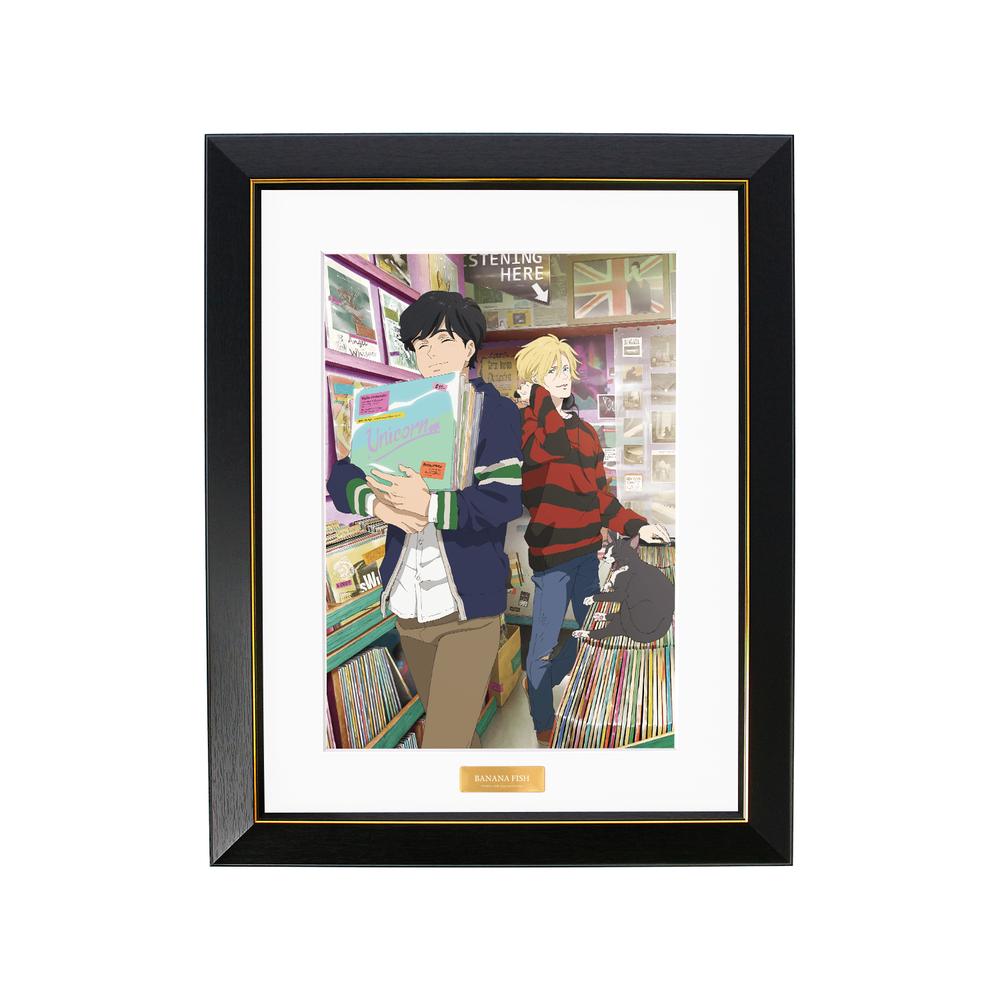 『BANANA FISH』描き下ろしイラスト アッシュ・リンクス&奥村英二 レコードショップver. キャラファイングラフ【202512再販】