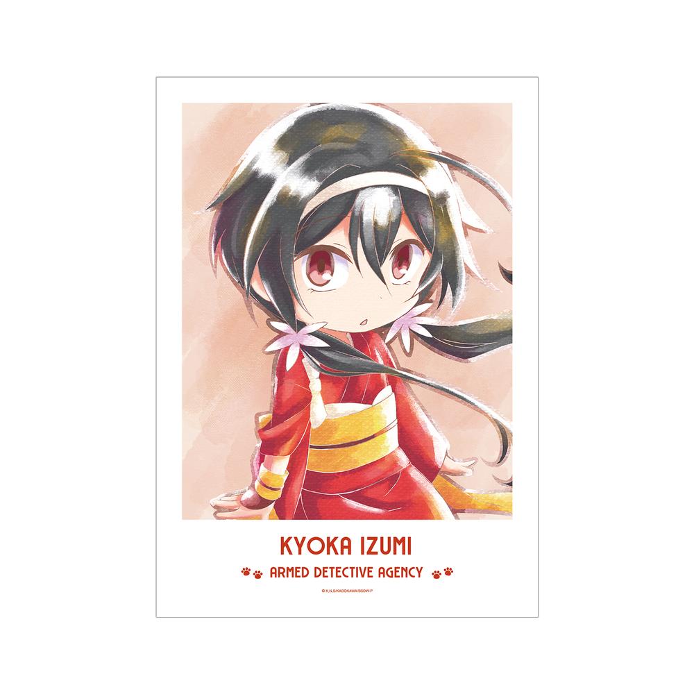 『文豪ストレイドッグス わん!』泉鏡花 Ani-Art aqua label A3マット加工ポスター【202601再販】