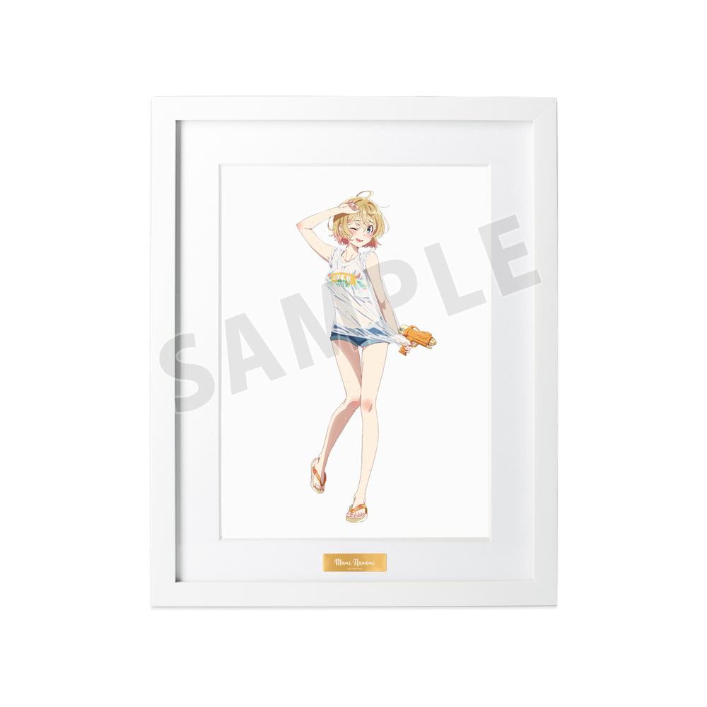 『彼女、お借りします』描き下ろしイラスト 七海麻美 ビーチデートver. キャラファイングラフ【202508再販】