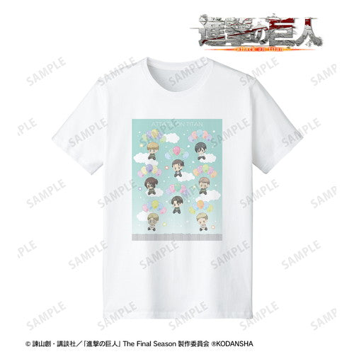 『進撃の巨人』集合 POPOON Tシャツ(メンズ/レディース)【202405再販】