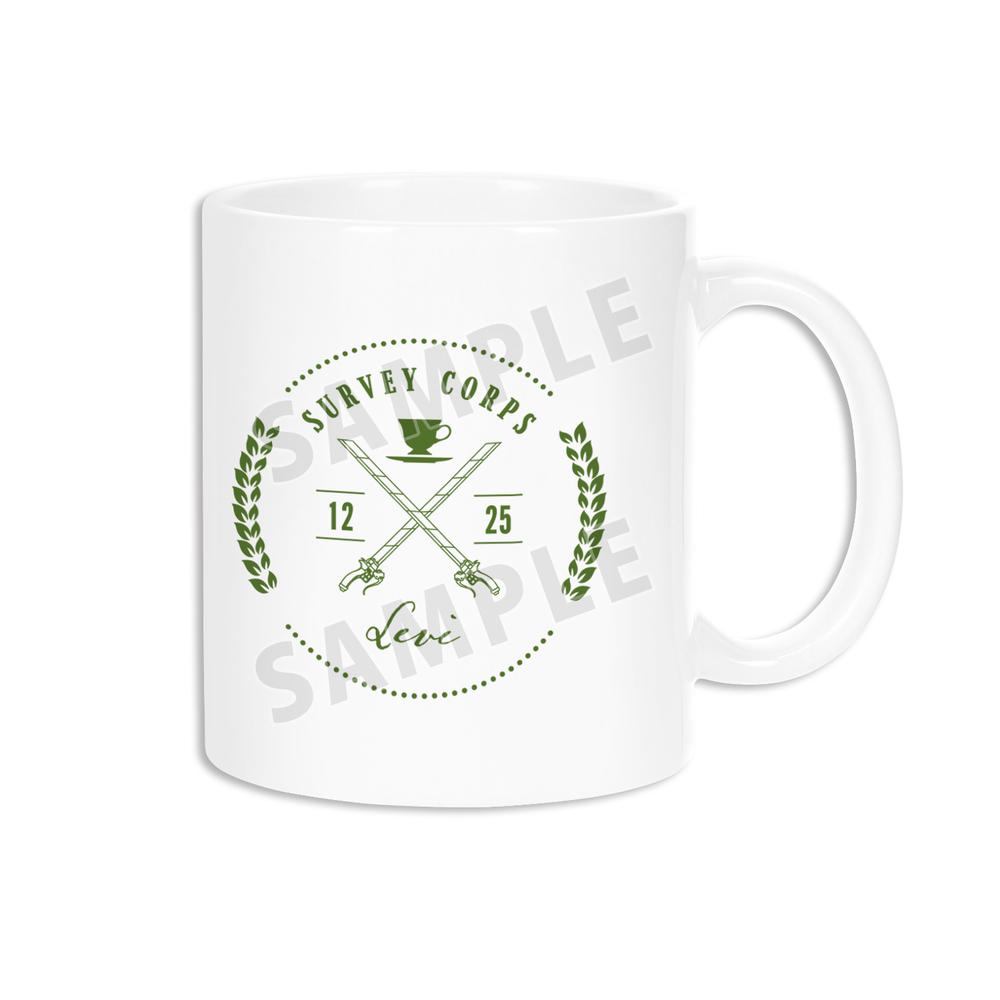 『進撃の巨人』リヴァイ モチーフマグカップ【202510再販】