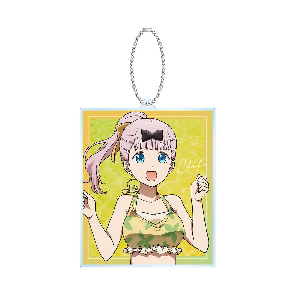 『かぐや様は告らせたい-ウルトラロマンティック-』描き下ろしイラスト 藤原千花 水着ver. BIGアクリルキーホルダー【202510再販】