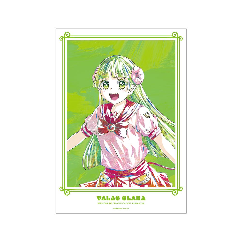 『魔入りました!入間くん』ウァラク・クララ Ani-Art A3マット加工ポスター【202512再販】