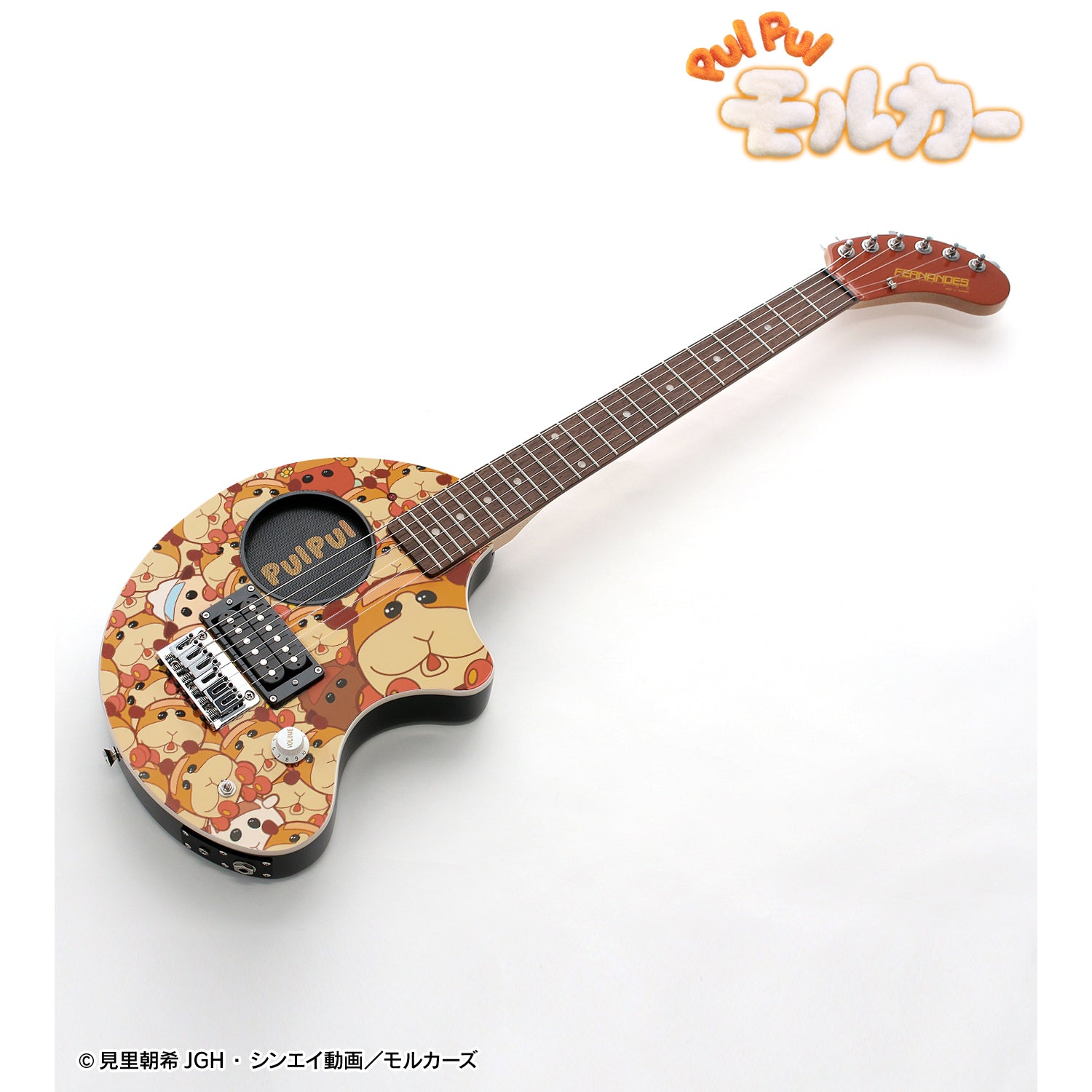 PUI PUI モルカー』FERNANDESコラボ ZO-3ギター – Anime Store JP