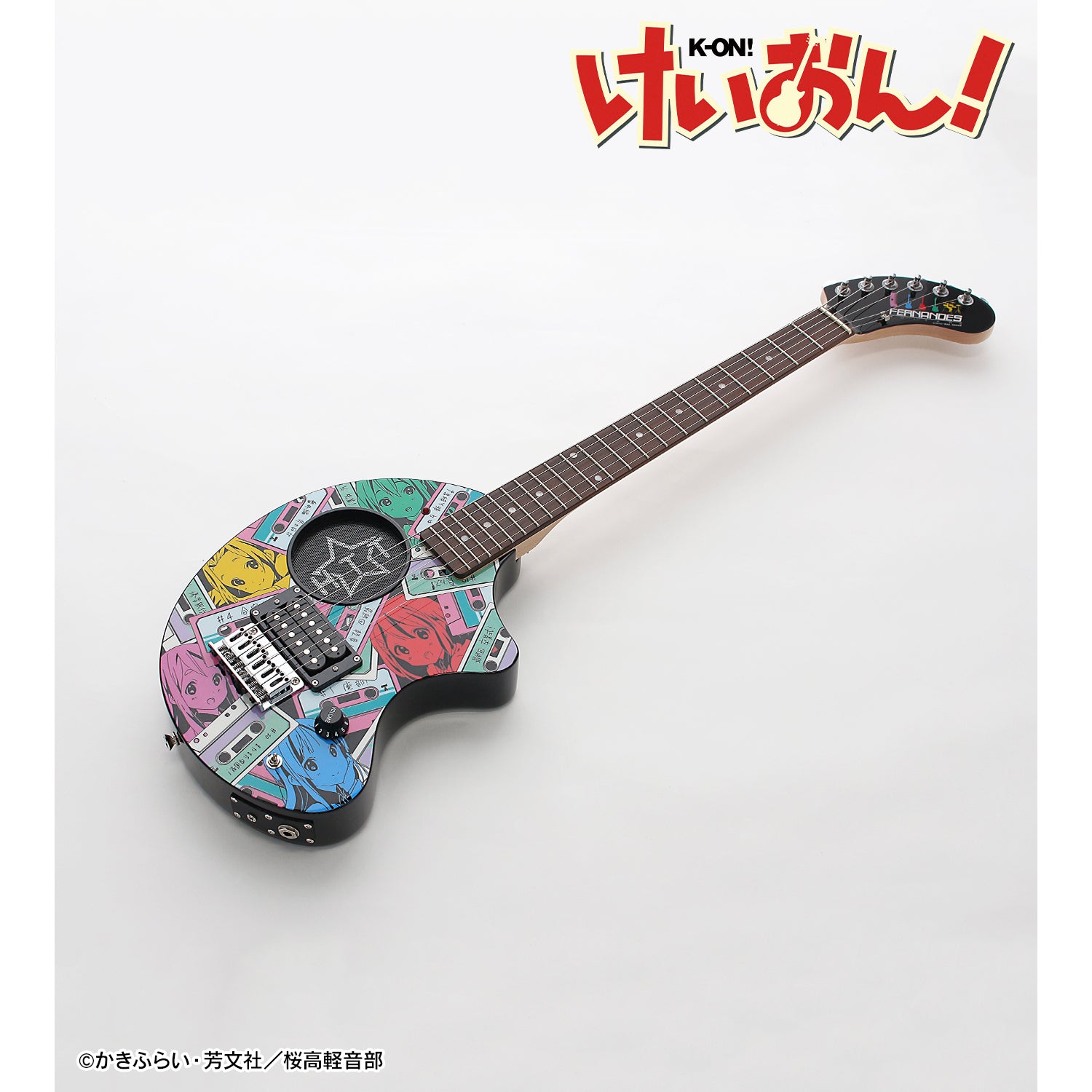 けいおん！』FERNANDESコラボ 放課後ティータイム ZO-3ギター – Anime 