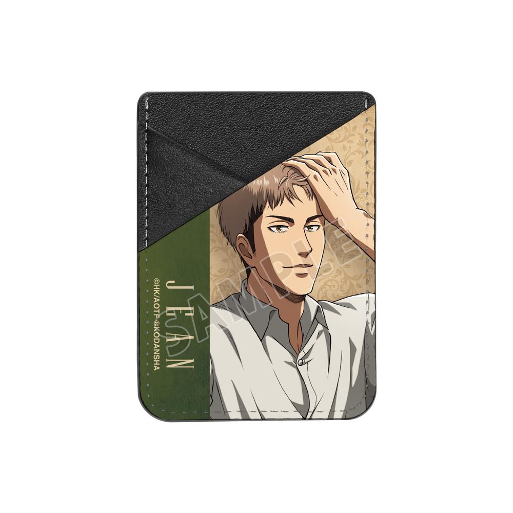 『進撃の巨人』描き下ろしイラスト ジャン リラックスver. スマホカードポケット【202512再販】