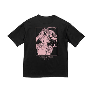 『魔法の天使クリィミーマミ』描き下ろしイラスト クリィミーマミ 春 四季のフラワードレスver. BIGシルエットTシャツユニセックス【202406再販】