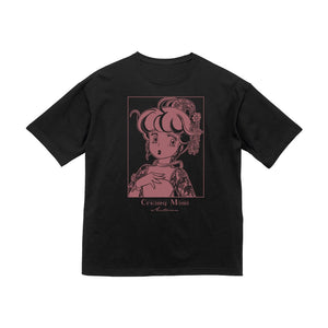 『魔法の天使クリィミーマミ』描き下ろしイラスト クリィミーマミ 秋 四季のフラワードレスver. BIGシルエットTシャツユニセックス【202406再販】