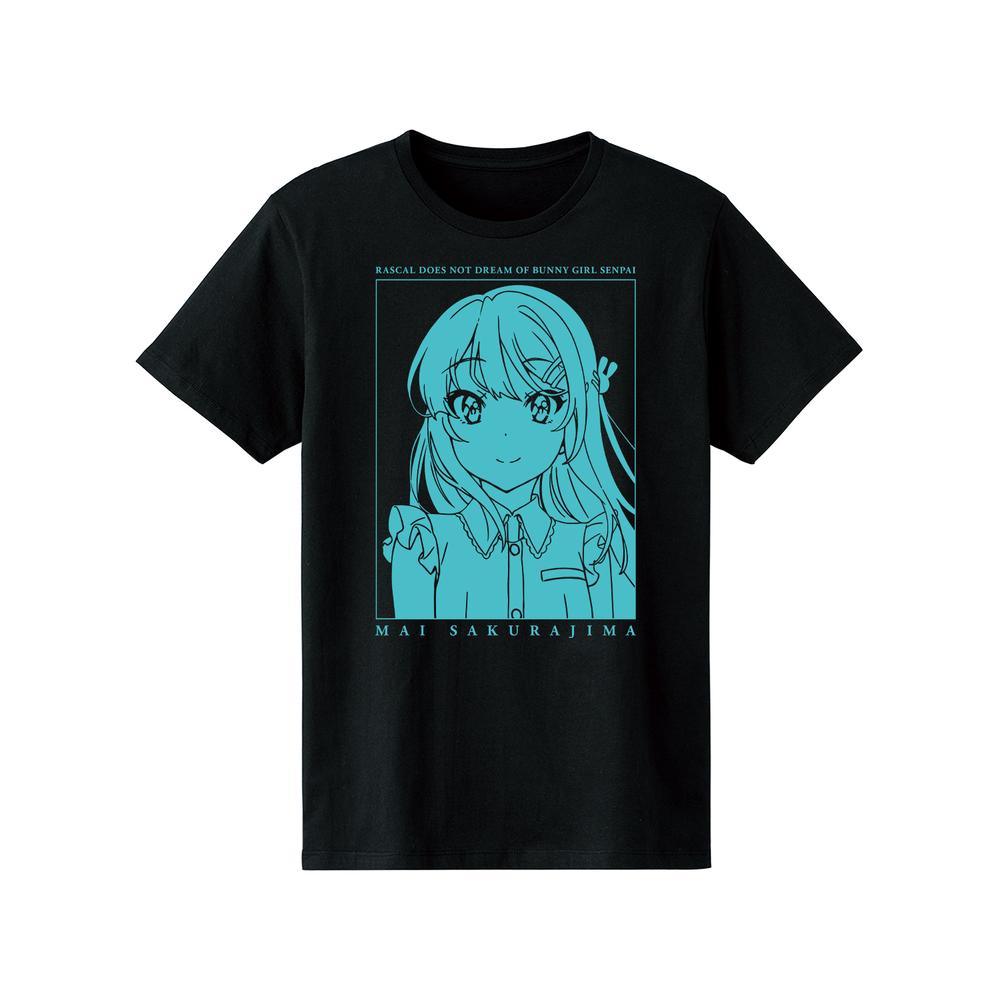 『青春ブタ野郎はバニーガール先輩の夢を見ない』描き下ろしイラスト 桜島麻衣 Tシャツメンズ【202507再販】