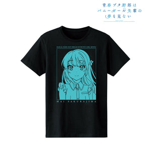 『青春ブタ野郎はバニーガール先輩の夢を見ない』描き下ろしイラスト 桜島麻衣 Tシャツ(メンズ/レディース)【202405再販】