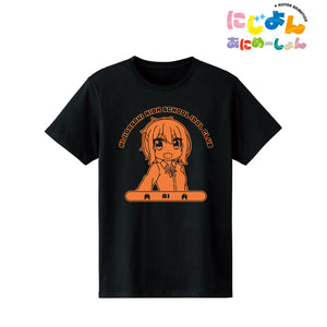 『ラブライブ！虹ヶ咲学園スクールアイドル同好会』にじよん あにめーしょん 宮下 愛 カレッジTシャツ(メンズ/レディース)