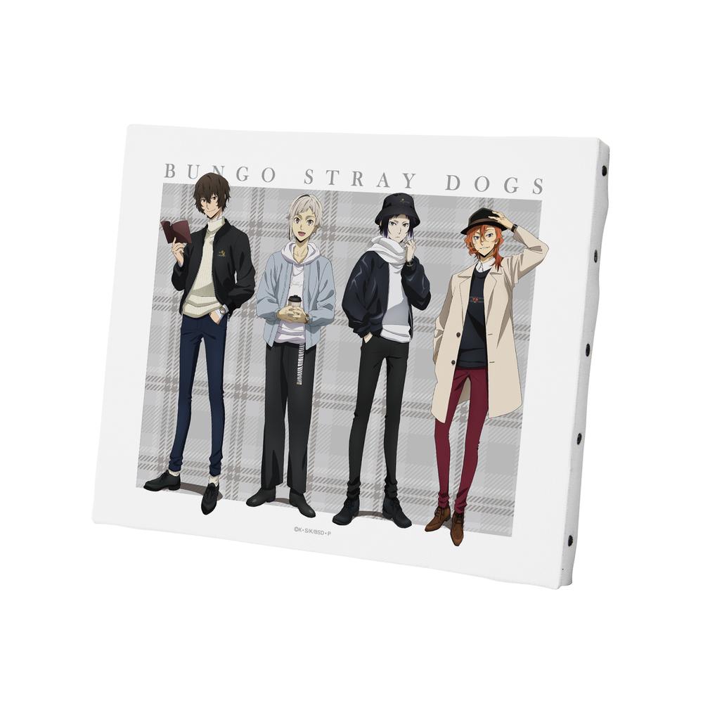 『文豪ストレイドッグス』描き下ろしイラスト 集合 冬の休日ver. キャンバスボード【202507再販】