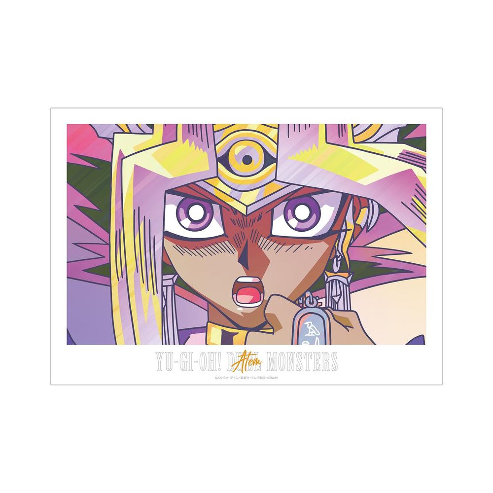 『遊☆戯☆王デュエルモンスターズ』アテム Ani-Art clear label A3マット加工ポスター【202603再販】