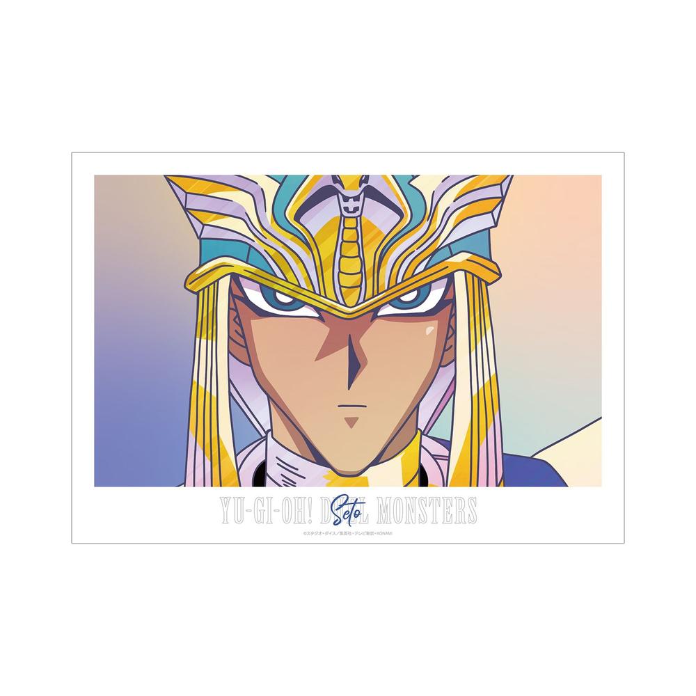 『遊☆戯☆王デュエルモンスターズ』セト Ani-Art clear label A3マット加工ポスター【202603再販】